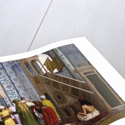 The Blue Mosque, 1878 by Jean Leon Gerome