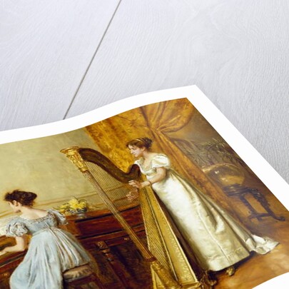 The Music Room by George Goodwin Kilburne