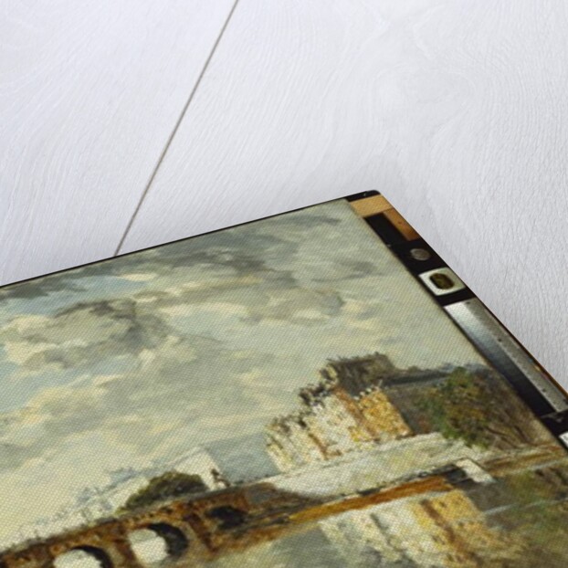 The Seine in Paris, Quai des Augustins, 1922 by Frank Myers Boggs