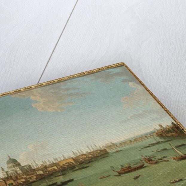 The Thames from the Terrace of Somerset House, looking towards the City, c.1745 by Antonio Joli