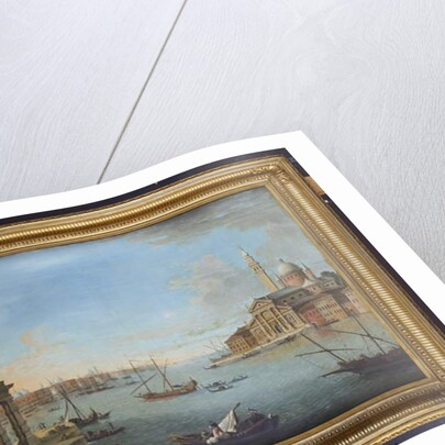 The Bacino di San Marco, Venice, looking East, with the Church of San Giorgio Maggiore, and the Dogana by Antonio Joli