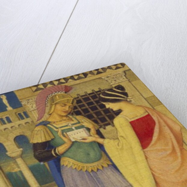 A Roman Gladiator and his Lady, 1938 by Joseph Edward Southall