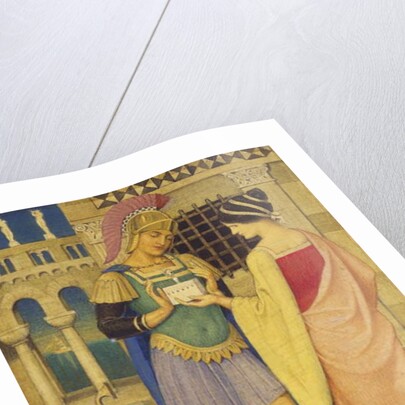 A Roman Gladiator and his Lady, 1938 by Joseph Edward Southall