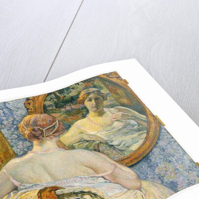 Woman in a Mirror, 1907 by Theo van Rysselberghe