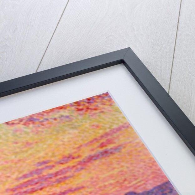 Sunset at Ambleteuse, Pas-de-Calais, 1899 by Theo van Rysselberghe