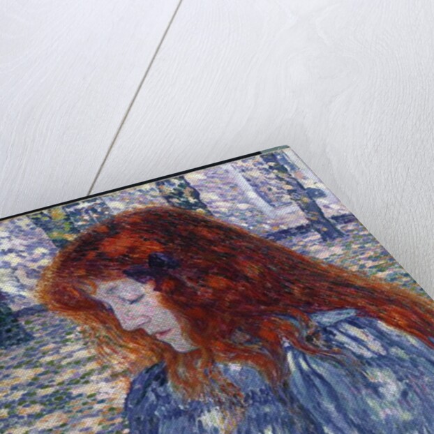 Woman Reading, 1899 by Theo van Rysselberghe