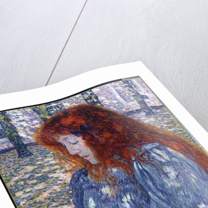 Woman Reading, 1899 by Theo van Rysselberghe