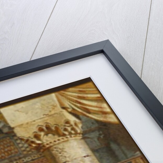 Arabic Figures in a Coffee House, 1870 by Carl Friedrich Heinrich Werner