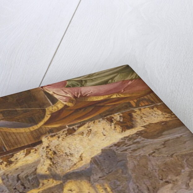 Inside the Dome of the rock, 1864 by Carl Friedrich Heinrich Werner