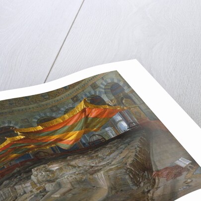 The Sacred Rock, Jerusalem, 1887 by William 'Crimea' Simpson