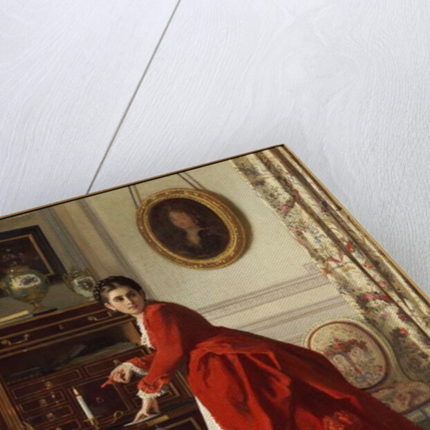 The Letter by Charles Baugniet