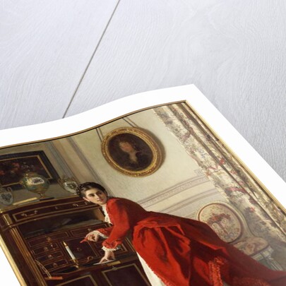 The Letter by Charles Baugniet