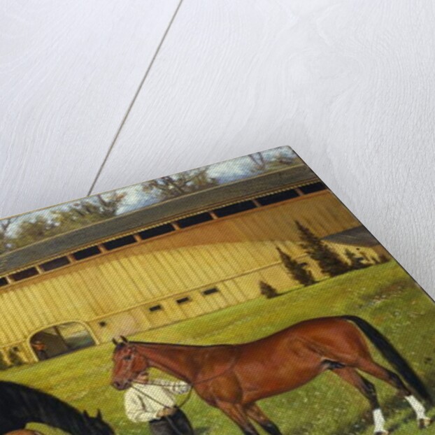 The Training Track on the Fairgrounds, 1887 by Henry H. Cross