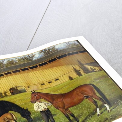 The Training Track on the Fairgrounds, 1887 by Henry H. Cross