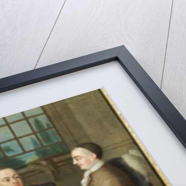 A Group Portrait of Sir Thomas Sebright, Sir John Bland and two Friends, 1723 by Benjamin Ferrers