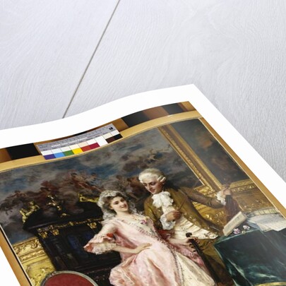 The Music Lesson by Federigo Andreotti