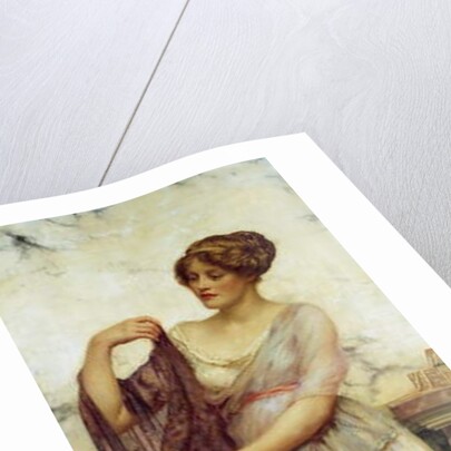 The Purple Scarf, 1913 by William Clark Wontner