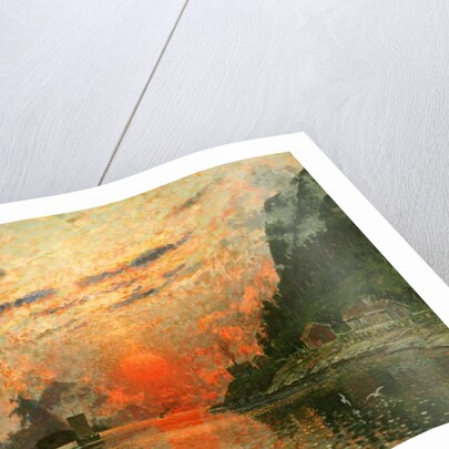 A Fjord by Adelsteen Normann