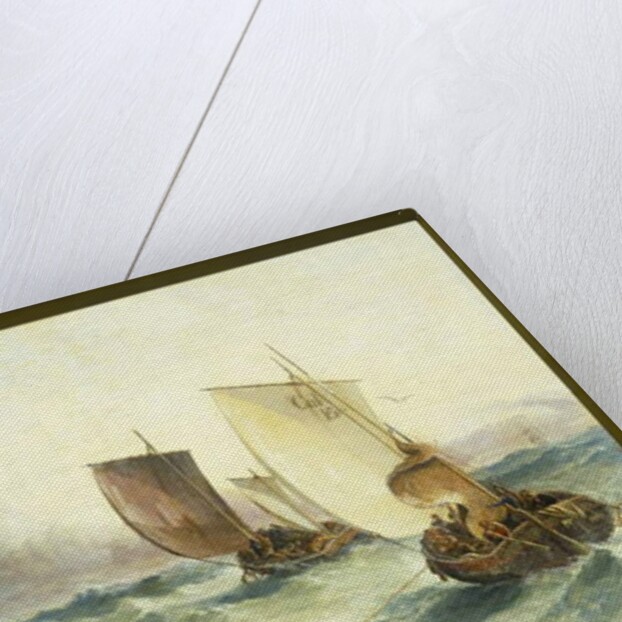 A Race for the Derelict, 1873 by Arthur Joseph Meadows