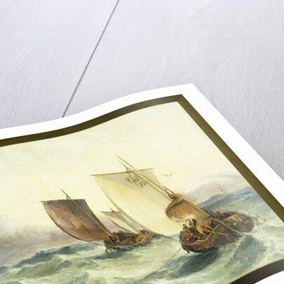 A Race for the Derelict, 1873 by Arthur Joseph Meadows