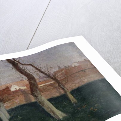 The Walled Garden, 1893 by Fritz Thaulow