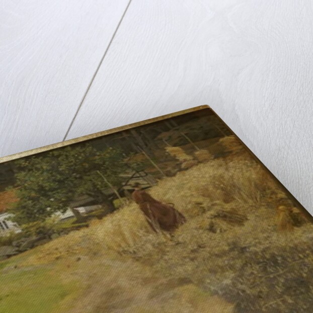 Haymaking, Stord, 1889 by Fritz Thaulow