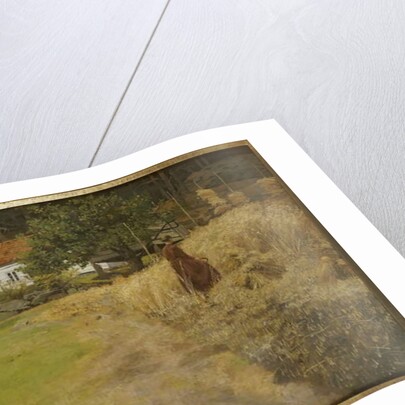 Haymaking, Stord, 1889 by Fritz Thaulow
