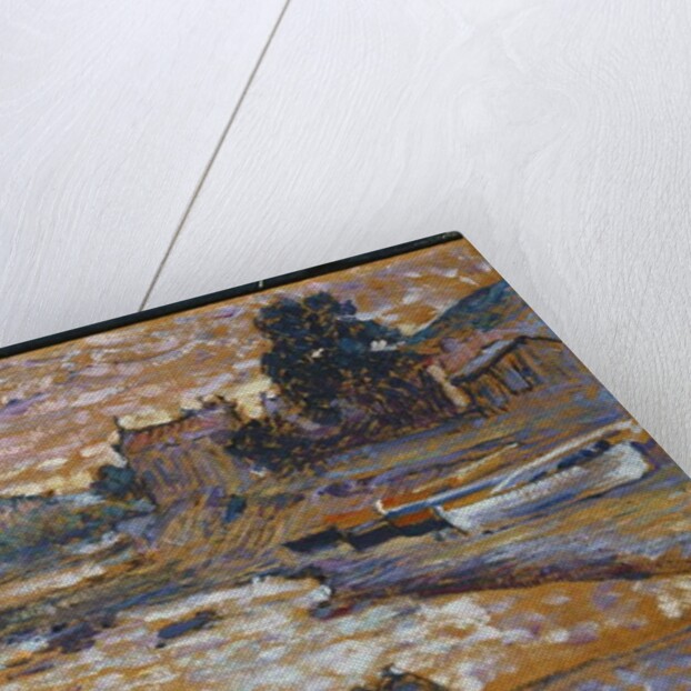 Beached Boats at Lavandou, 1908-09 by Henri-Edmond Cross