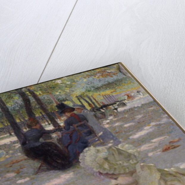 An August afternoon at the Luxembourg, 1886 by Henri-Edmond Cross