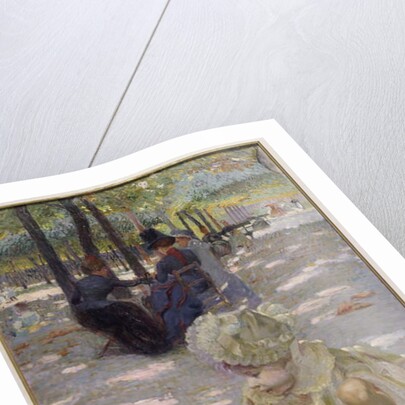 An August afternoon at the Luxembourg, 1886 by Henri-Edmond Cross