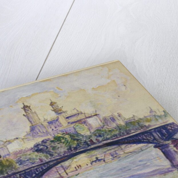 The Seine in front of the Trocadero by Henri-Edmond Cross