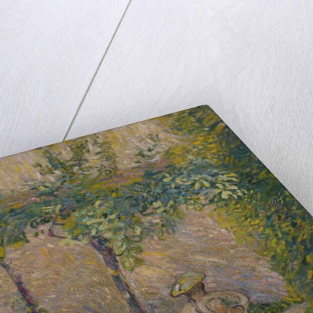 Woman in the Garden by Hippolyte Petitjean