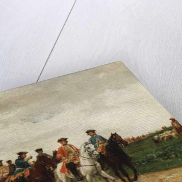 Marshal Saxe and his Troops, 1866 by Jean-Louis Ernest Meissonier