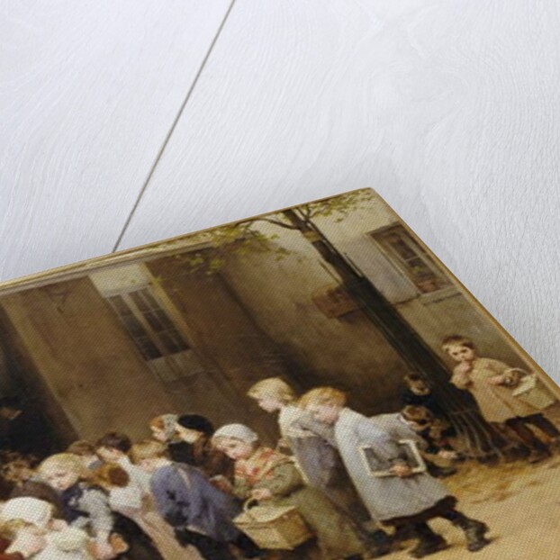 Back to School by Henri Jules Jean Geoffroy