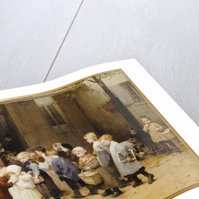Back to School by Henri Jules Jean Geoffroy