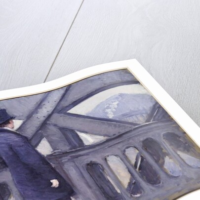 Le Pont de l'Europe, 1876 by Gustave Caillebotte