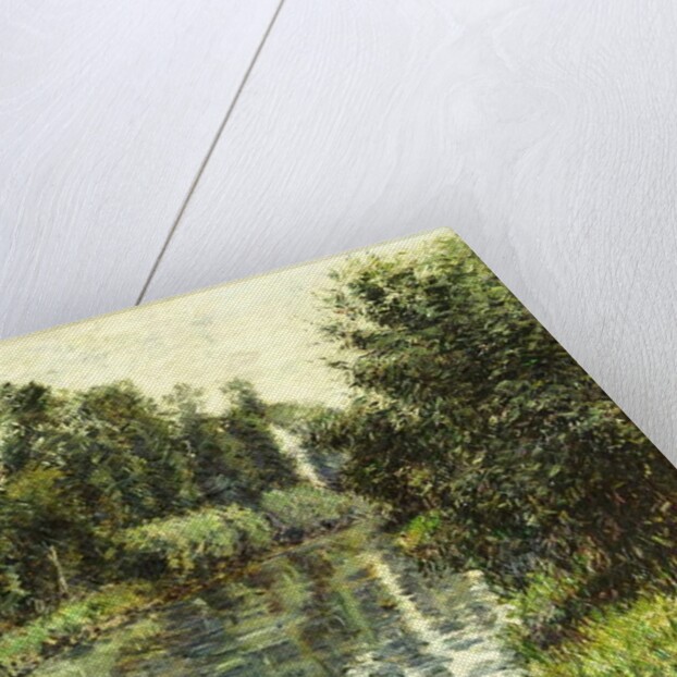 A Small Branch of the Seine, Argenteuil, 1888-90 by Gustave Caillebotte