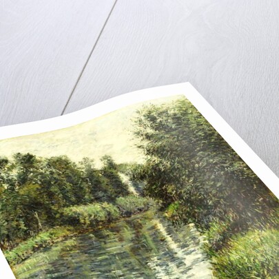 A Small Branch of the Seine, Argenteuil, 1888-90 by Gustave Caillebotte