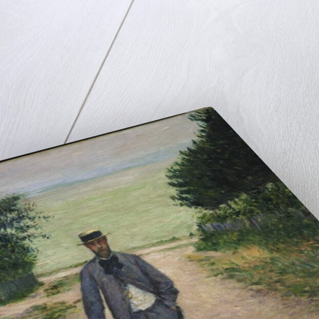 Stroller by the Sea, 1885 by Gustave Caillebotte