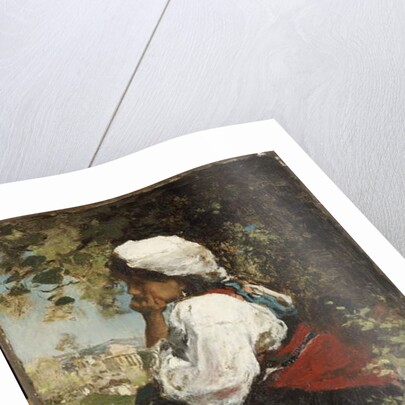 A Roman Girl by Jacob Henricus or Hendricus Maris