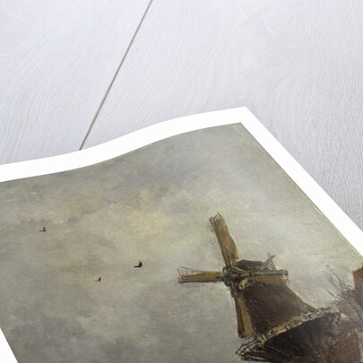 Windmill by Jacob Henricus or Hendricus Maris