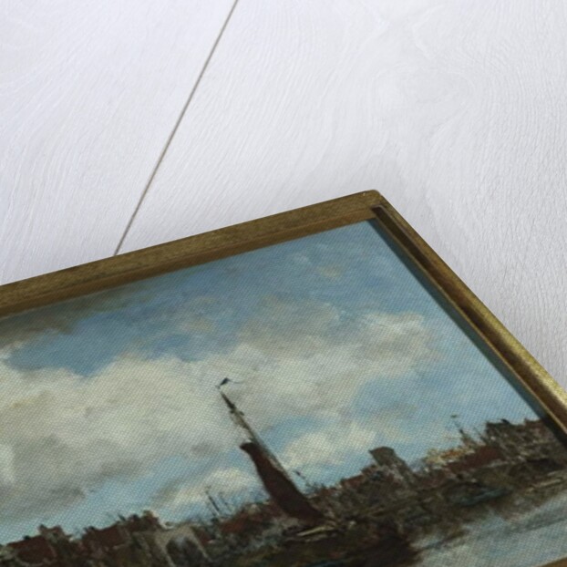 A View of Amsterdam by Jacob Henricus or Hendricus Maris