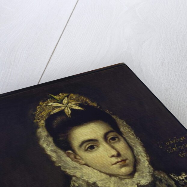 Portrait of a Young Lady by El (1541-1614) Greco