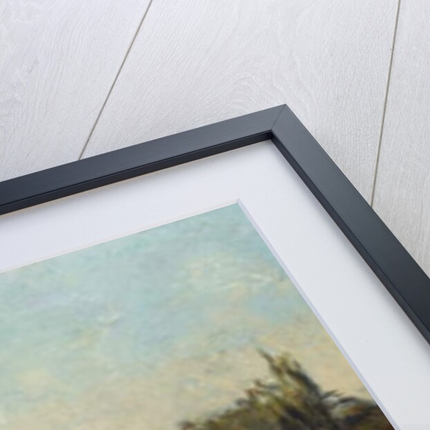 On the Bridge at Suresnes in Autumn by Albert-Charles Lebourg