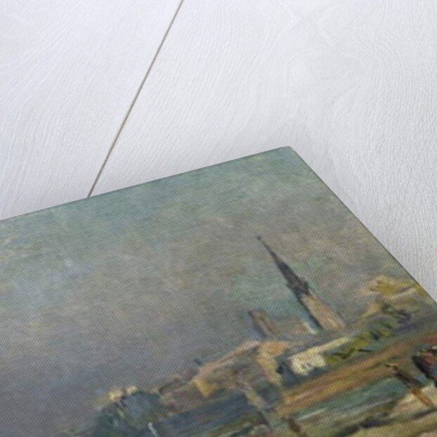 On the Banks of the River by Albert-Charles Lebourg