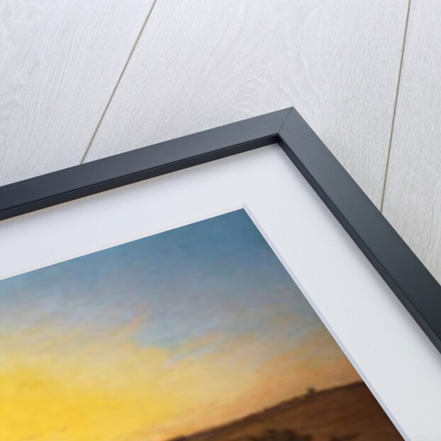 Pilgrims worshipping outside Jerusalem by Charles Theodore (1814-88) Frere