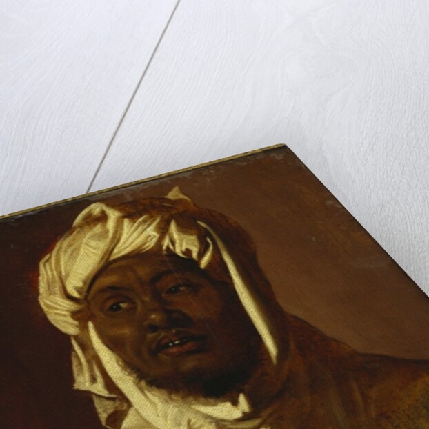 A African wearing a turban - a sketch by Peter Paul Rubens