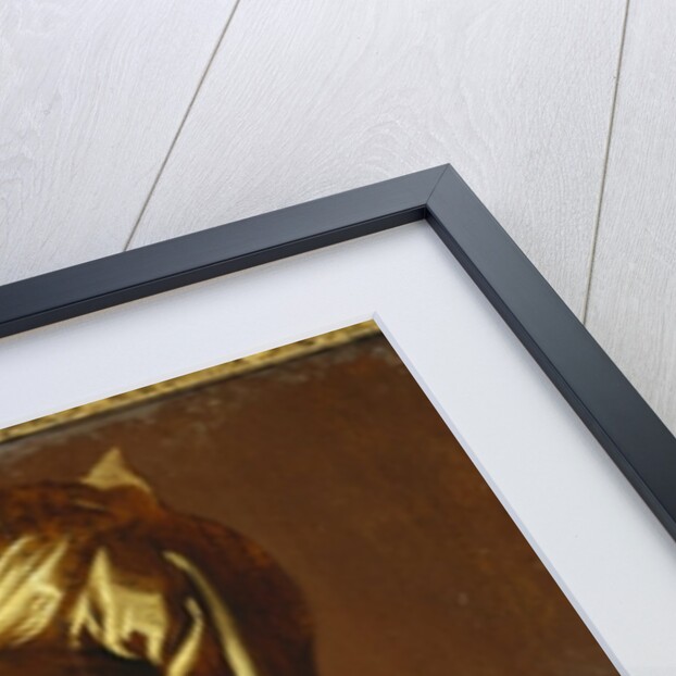 A African wearing a turban - a sketch by Peter Paul Rubens