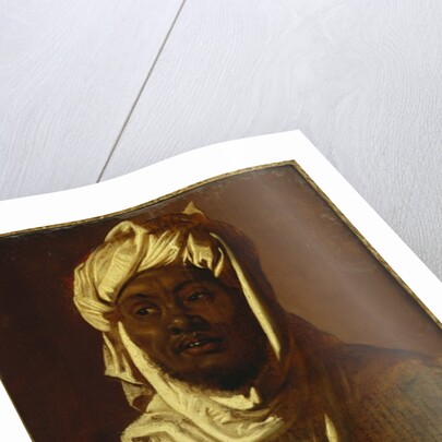 A African wearing a turban - a sketch by Peter Paul Rubens