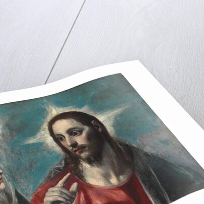 Christ taking leave of his Mother by El (1541-1614) Greco